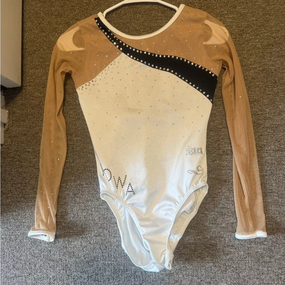 Iowa Hawkeyes gymnastics leotard NCAA